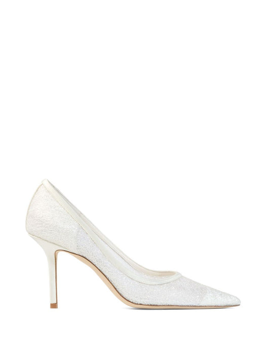 Love 85 pointed pumps LOVE 85 DLZIVORY JIMMY CHOO 
