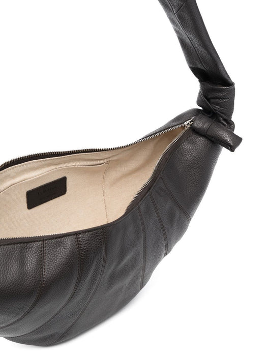Medium Croissant crossbody bag BG0001 LL0018 DARK CHOCOLATE BR490 LEMAIRE 