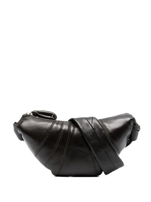 Small Croissant bag BG0003 LL095DARK CHOCOLATE BR490 LEMAIRE 