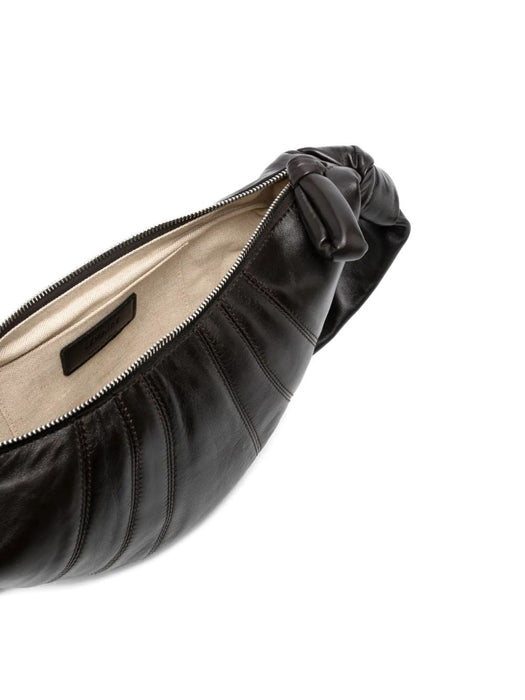 Small Croissant bag BG0003 LL095DARK CHOCOLATE BR490 LEMAIRE 