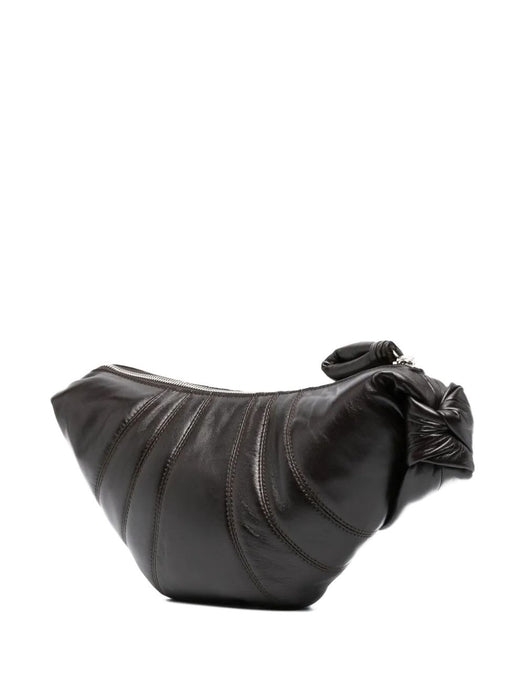 Small Croissant bag BG0003 LL095DARK CHOCOLATE BR490 LEMAIRE 