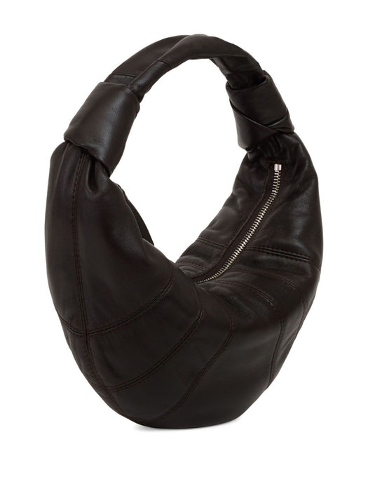 Mini Fortune Croissant tote bag BG0125 LL095DARK CHOCOLATE BR490 LEMAIRE 