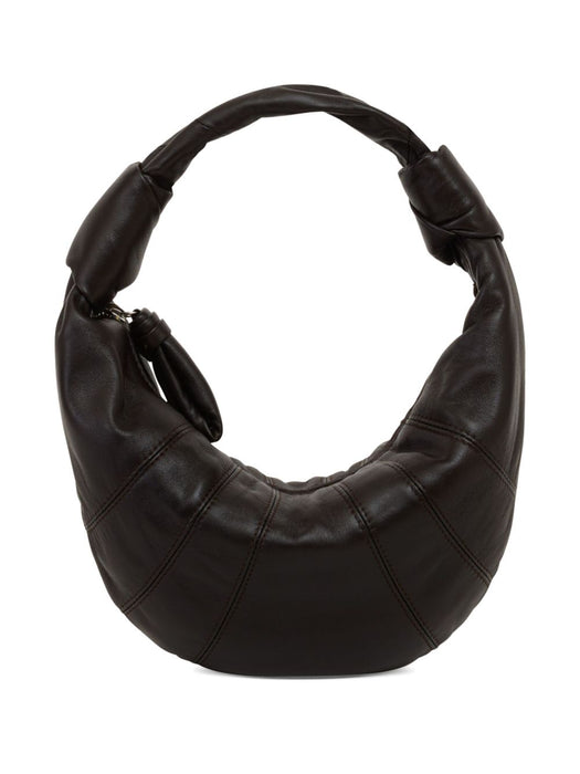 Mini Fortune Croissant tote bag BG0125 LL095DARK CHOCOLATE BR490 LEMAIRE 