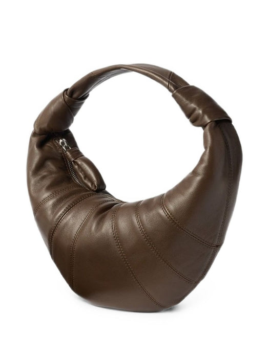 Mini fortune croissant bag BG0125 LL095OTTER BR442 LEMAIRE 