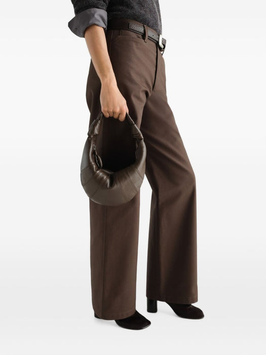 Mini fortune croissant bag BG0125 LL095OTTER BR442 LEMAIRE 