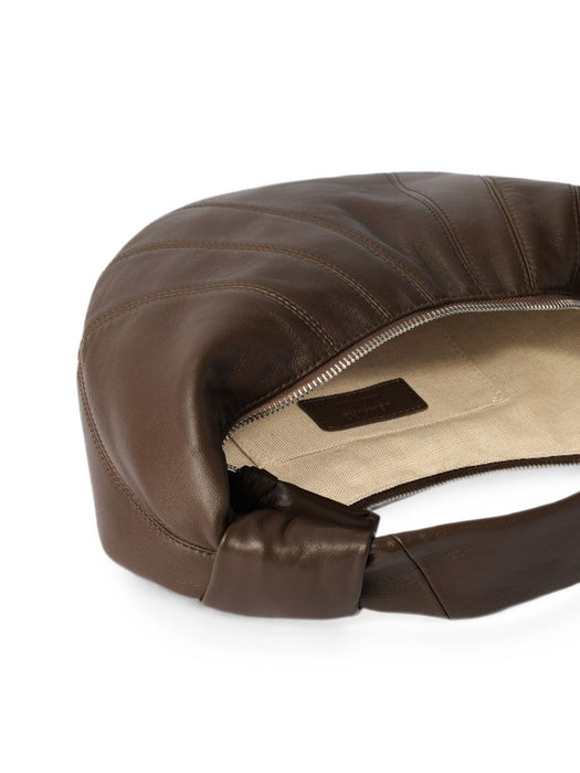 Mini fortune croissant bag BG0125 LL095OTTER BR442 LEMAIRE 
