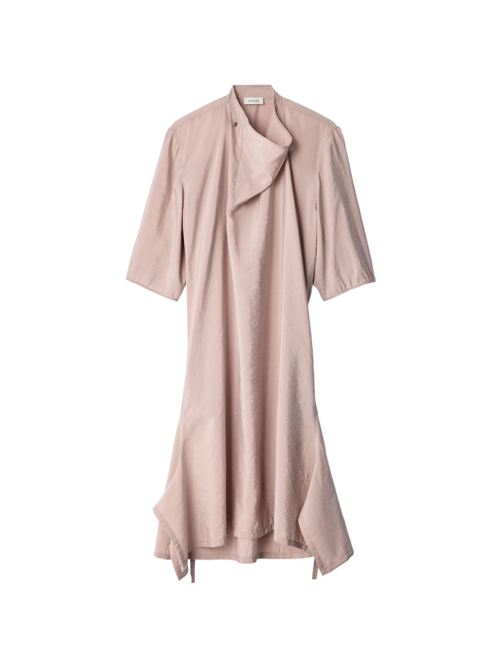 DRY SILK DRESS WITH SOFT COLLAR DR1170 LF1308ORCHID PK003 LEMAIRE 