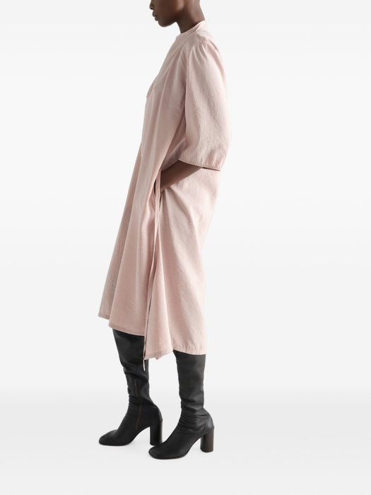 DRY SILK DRESS WITH SOFT COLLAR DR1170 LF1308ORCHID PK003 LEMAIRE 