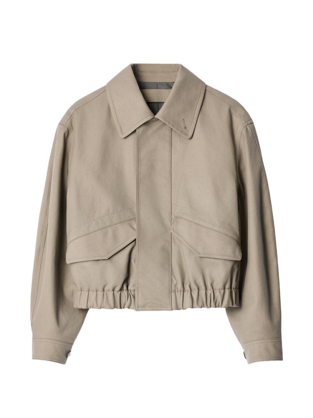 SHORT BLOUSON IN HEAVY COTTON TWILL OW1248 LF1452 TAUPE BR437 LEMAIRE 