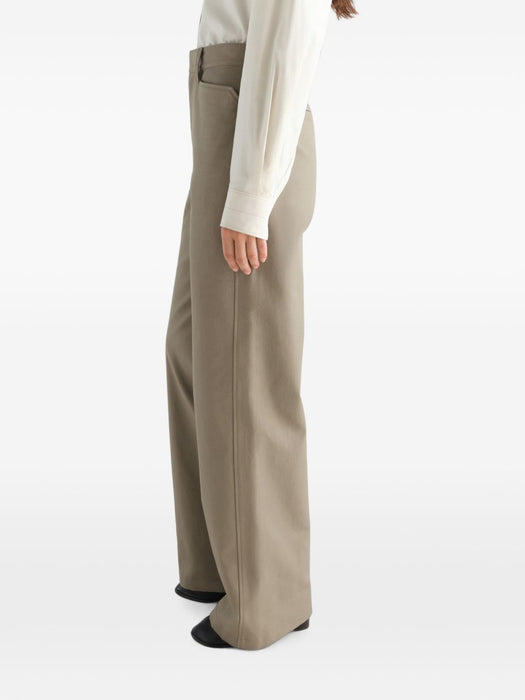 STRAIGHT PANTS IN HEAVY COTTON TWILL PA1318 LF1452TAUPE BR437 LEMAIRE 