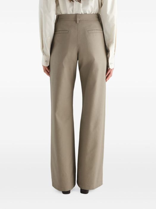 STRAIGHT PANTS IN HEAVY COTTON TWILL PA1318 LF1452TAUPE BR437 LEMAIRE 