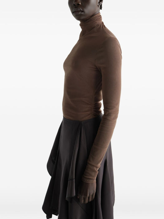 Ballerina scarf top TS0053 LJ1070CACAO BR423 LEMAIRE 