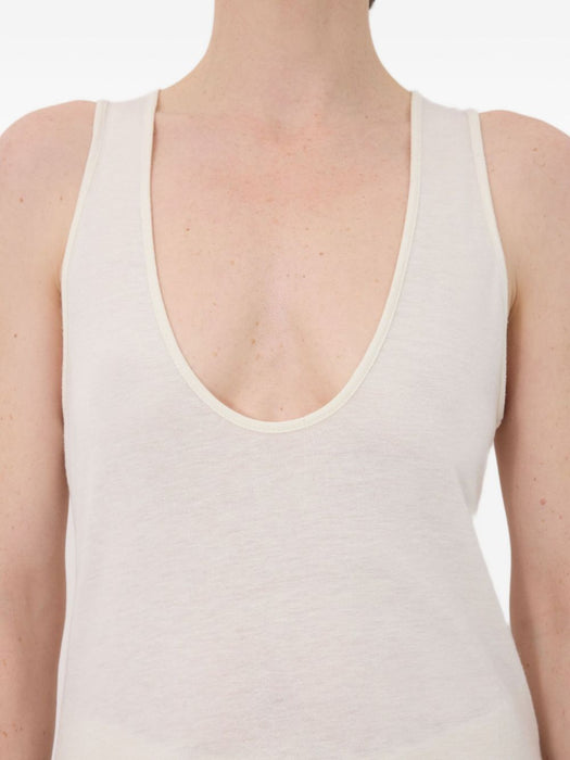 ALBIA LDS Jersey tank top ALBIA LDS IVORY IVORY LOULOU DE SAISON 