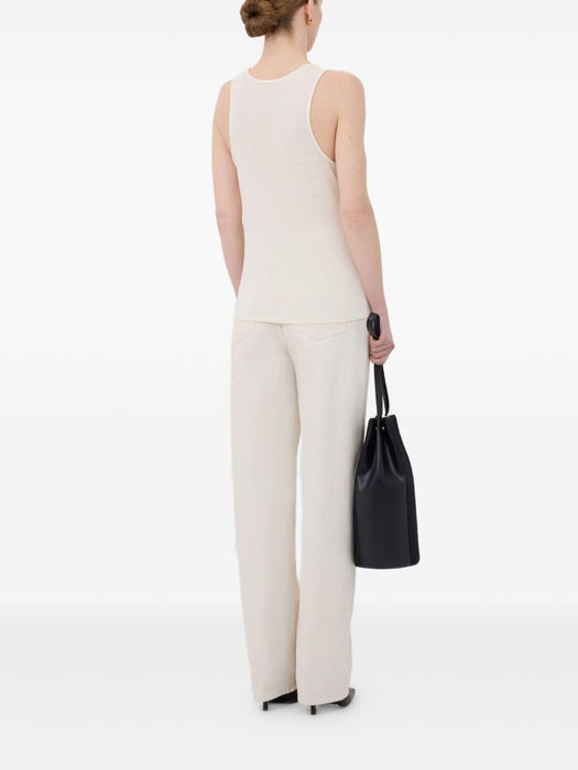 ALBIA LDS Jersey tank top ALBIA LDS IVORY IVORY LOULOU DE SAISON 