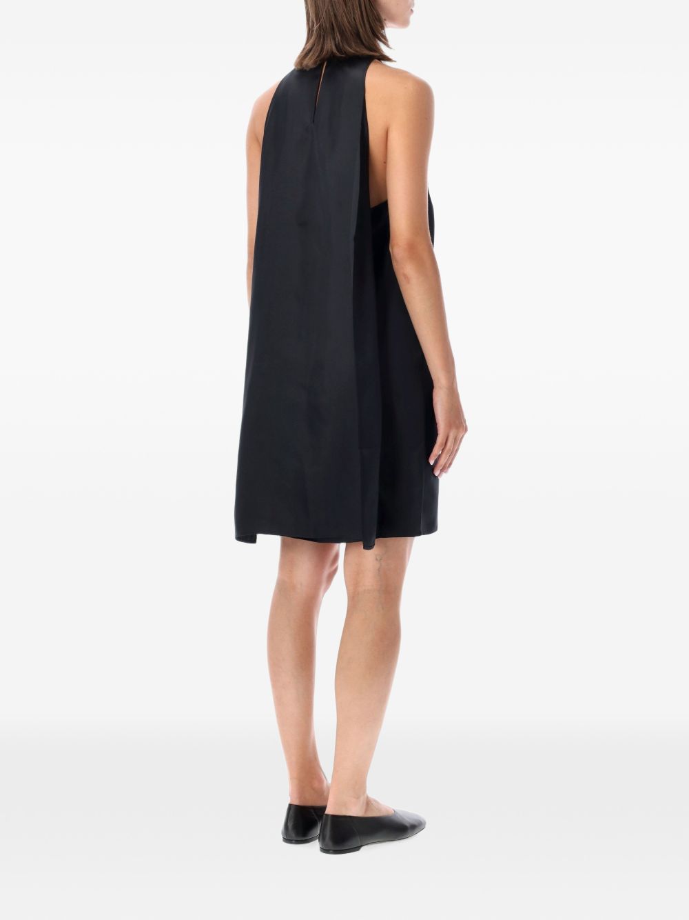 Bruna halter-neck mini dress BRUNA BLACK BLACK LOULOU DE SAISON 