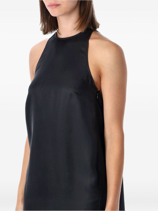 Bruna halter-neck mini dress BRUNA BLACK BLACK LOULOU DE SAISON 