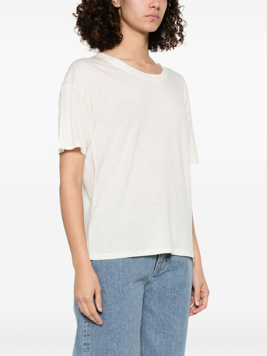 EZRA LDS Jersey T-shirt EZRA LDS IVORY IVORY LOULOU DE SAISON 