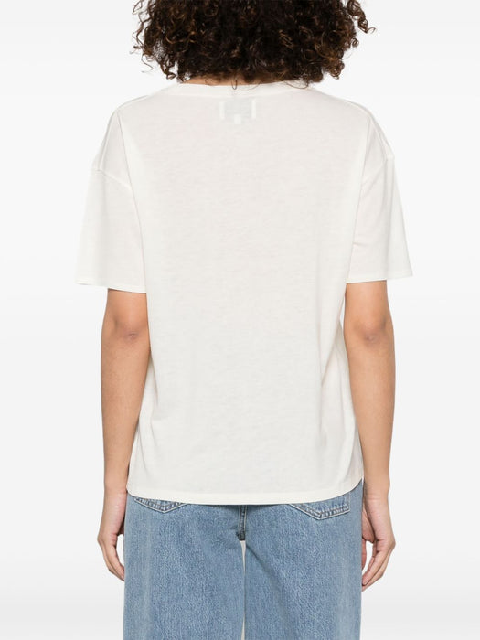 EZRA LDS Jersey T-shirt EZRA LDS IVORY IVORY LOULOU DE SAISON 