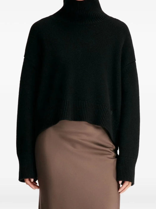 Jonah cashmere sweater JONAH BLACK BLACK LOULOU DE SAISON 
