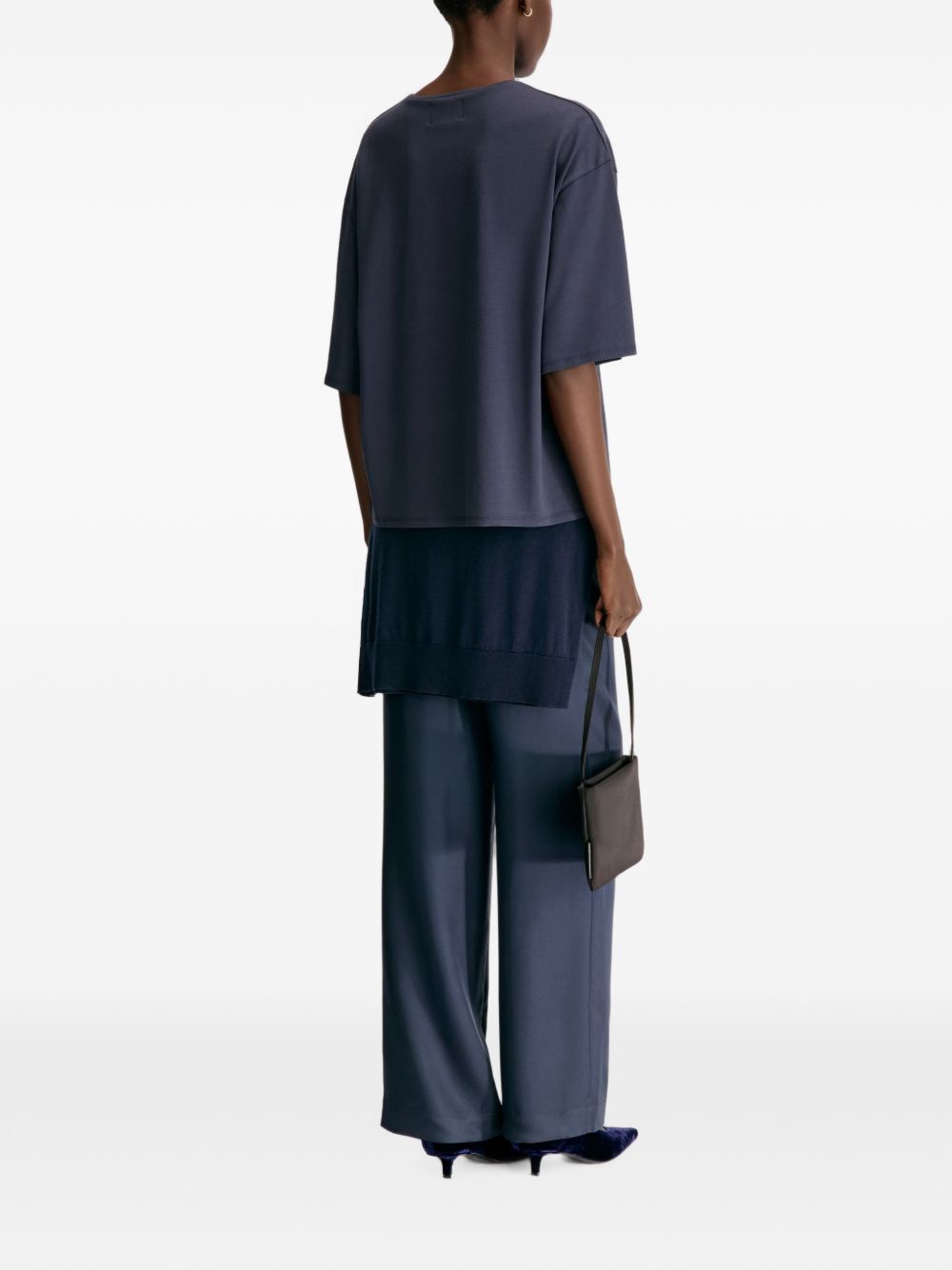 OSIS LDS Oversized T-shirt OSIS LDS NAVY NAVY LOULOU DE SAISON 