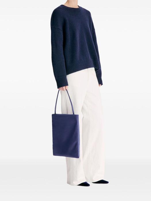 PIA LDS Oversized cashmere sweater PIA LDS NAVY NAVY LOULOU DE SAISON 