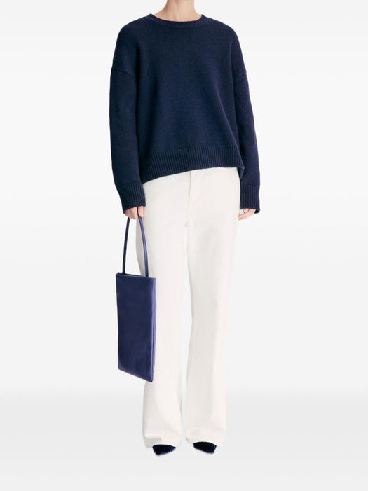 PIA LDS Oversized cashmere sweater PIA LDS NAVY NAVY LOULOU DE SAISON 