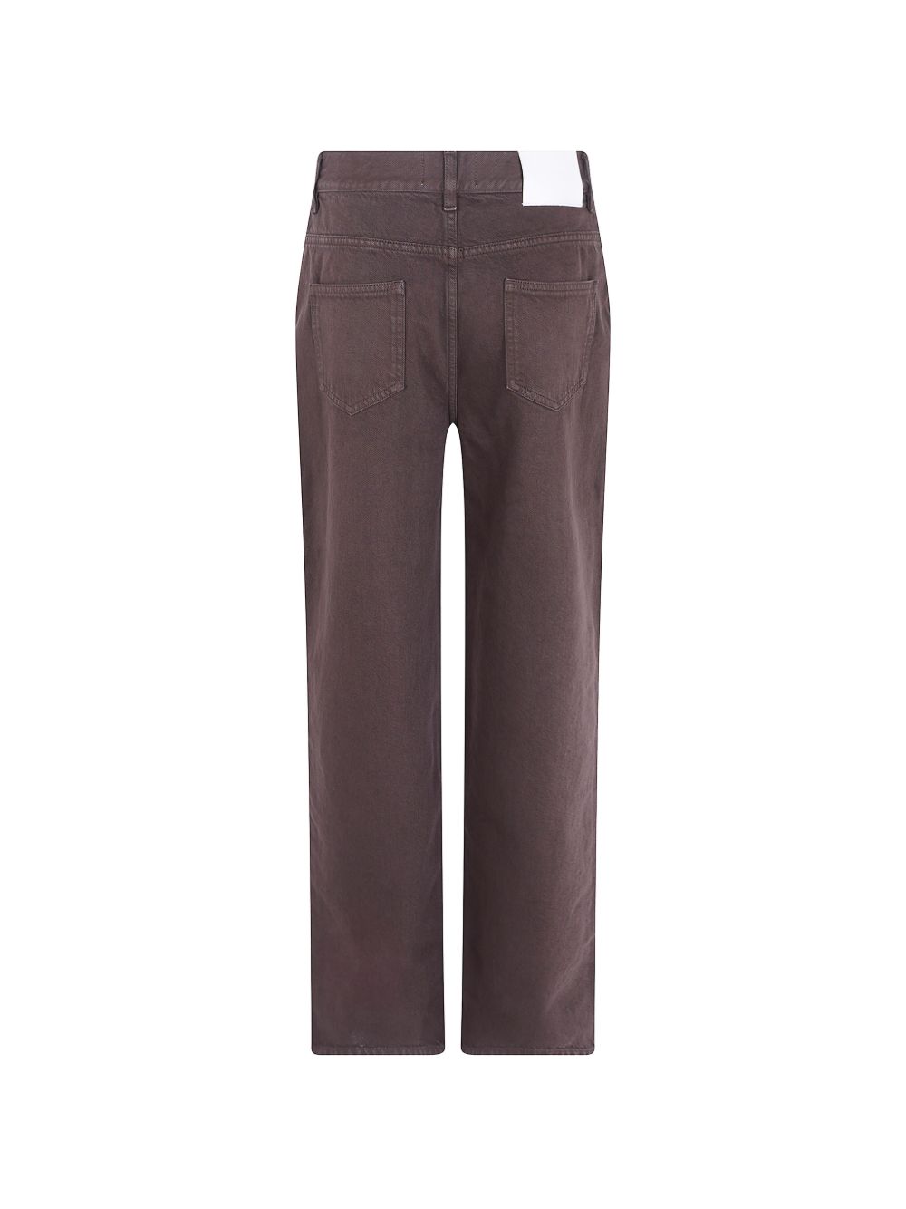 SAMUR LDS Organic denim boyfriend jeans SAMUR LDS BROWN BROWN LOULOU DE SAISON 