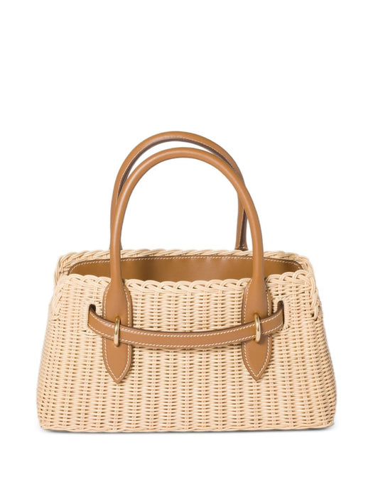 Aventure wicker handbag 5BA311 VOOO ABVUF0KFZ MIU MIU 