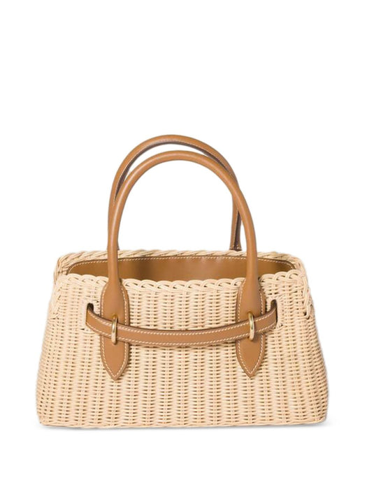 Aventure wicker handbag 5BA311 VOOO ABVUF0KFZ MIU MIU 