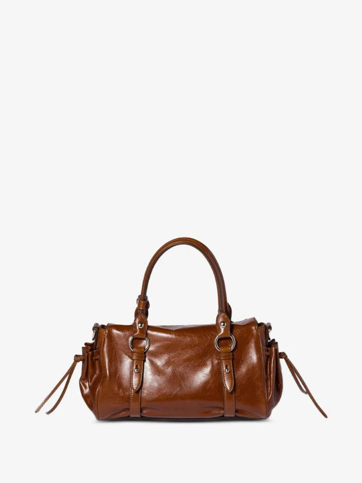 Glossy leather handbag 5BA333 V OOO 2A44F0BW5 MIU MIU 