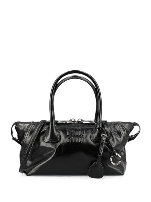 shiny leather handbag 5BA338 V OOO 2A44F0002 MIU MIU 