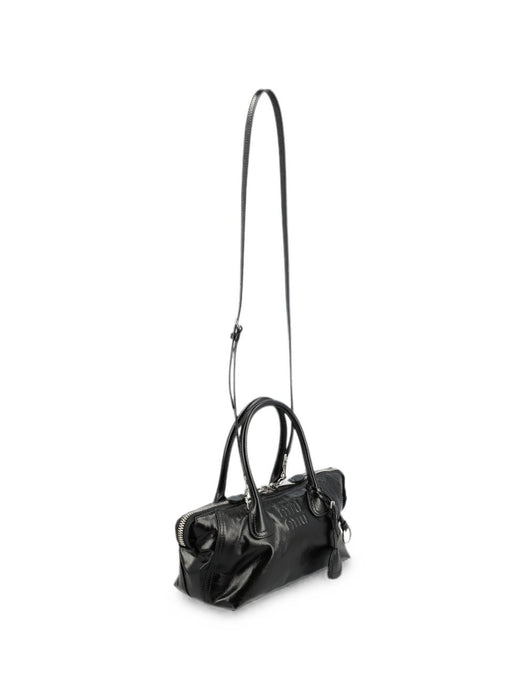 shiny leather handbag 5BA338 V OOO 2A44F0002 MIU MIU 
