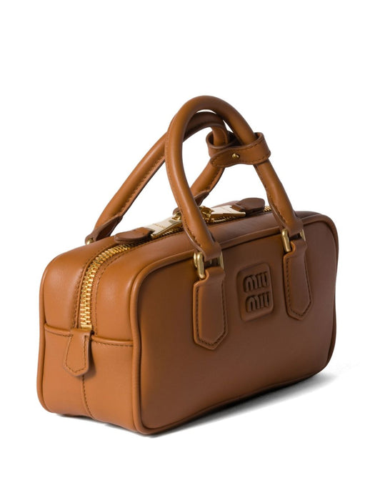 Regular Arcadie leather tote bag 5BB142 VOON ACR3F0046 MIU MIU 