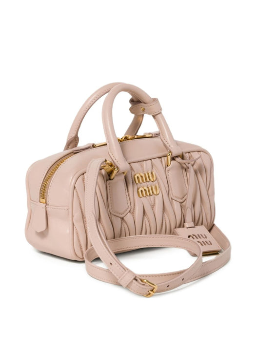 Arcadie matelassé leather tote bag 5BB142 VOON AN88F0236 MIU MIU 