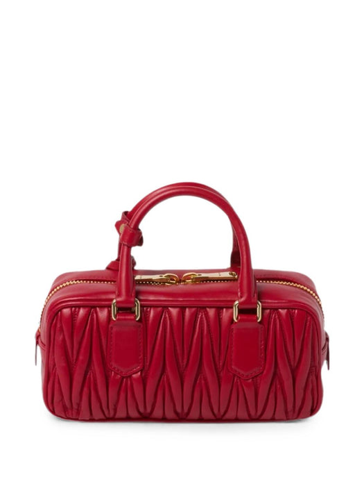 Arcadie matelassé nappa-leather bag 5BB142V OON V OON AN88F0011 MIU MIU 