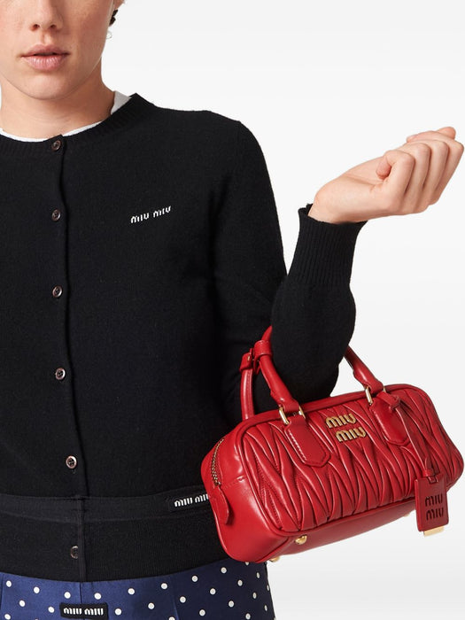 Arcadie matelassé nappa-leather bag 5BB142 V OON AN88F0011 MIU MIU 