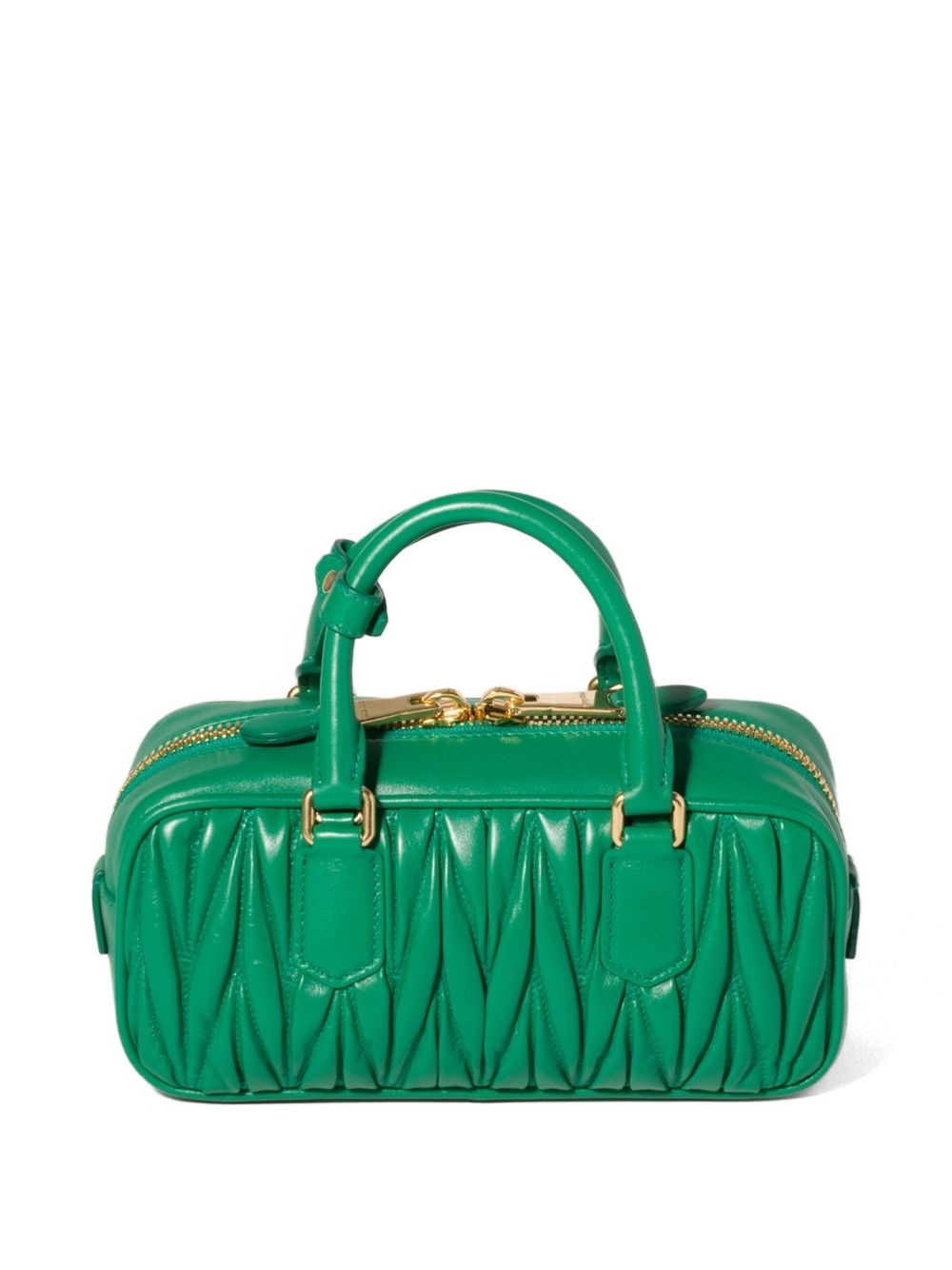 Matelassé leather tote bag 5BB142 V OON AN88F0458 MIU MIU 