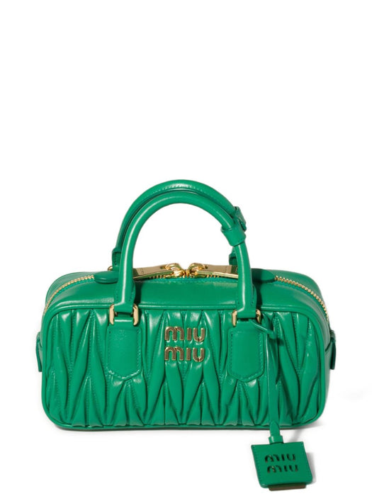 Matelassé leather tote bag 5BB142 V OON AN88F0458 MIU MIU 