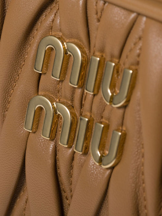 Arcadie matelassé nappa leather bag 5BB142 V OON AN88F098L MIU MIU 