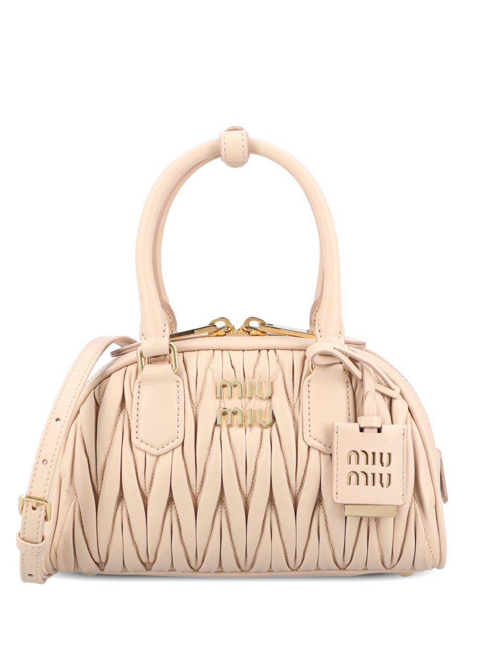 Arcadie Matelassé Leather Bag 5BB191 VOLO AN88F0236 MIU MIU 