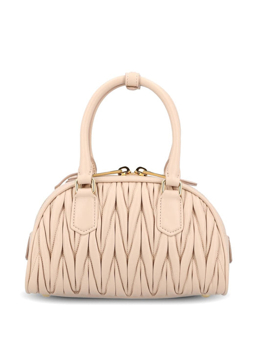 Arcadie Matelassé Leather Bag 5BB191 VOLO AN88F0236 MIU MIU 