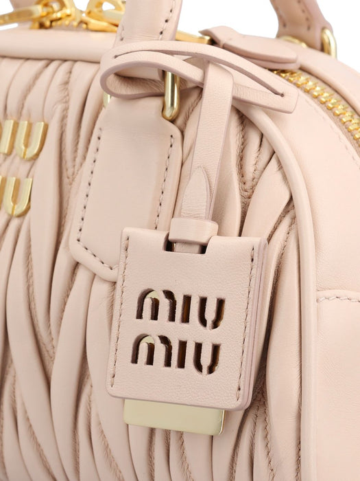Arcadie Matelassé Leather Bag 5BB191 VOLO AN88F0236 MIU MIU 