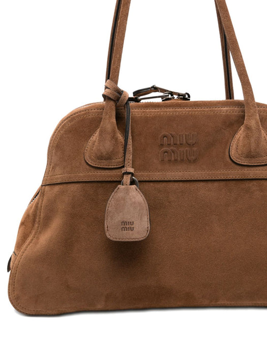 Vivant Suede Shoulder Bag 5BB196 V OOO 2CSSF0324 MIU MIU 