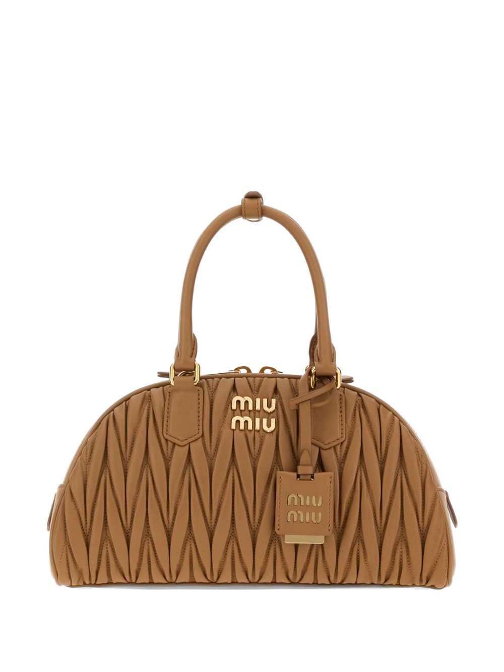 Arcadie Matelassé Nappa Leather Bag 5BB197 VOOO AN88F098L MIU MIU 