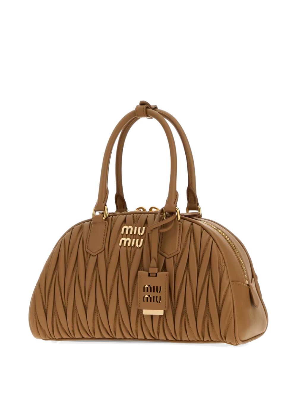 Arcadie Matelassé Nappa Leather Bag 5BB197 VOOO AN88F098L MIU MIU 