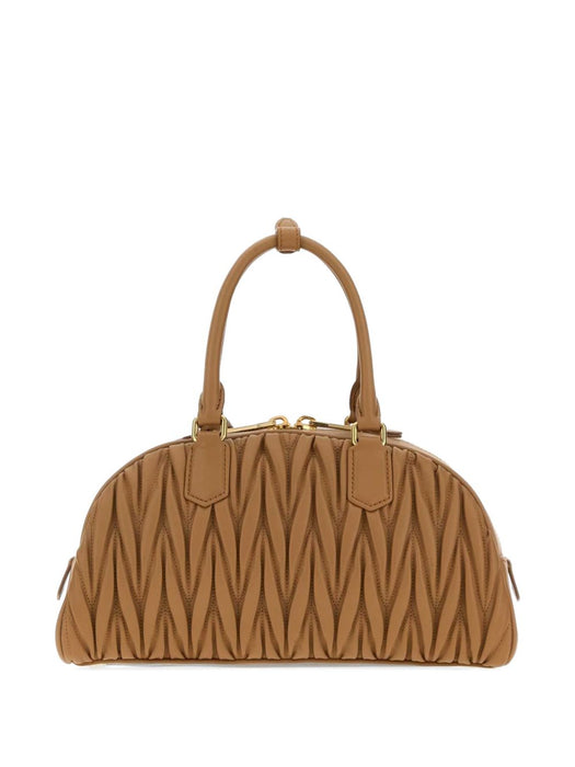 Arcadie Matelassé Nappa Leather Bag 5BB197 VOOO AN88F098L MIU MIU 