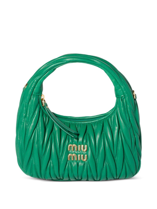 Wander matelassé nappa-leather bag 5BC125 V OOY AN88F0458 MIU MIU 