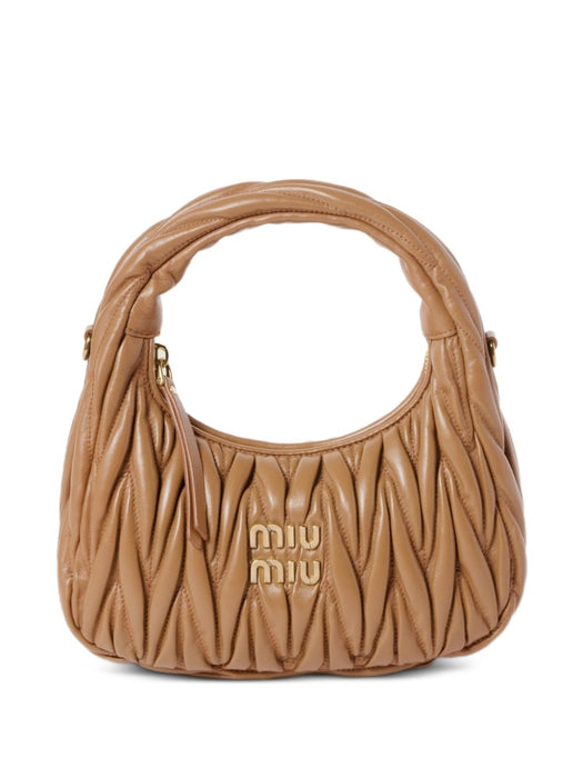Wander matelassé leather clutch bag 5BC125 V OOY AN88F098L MIU MIU 