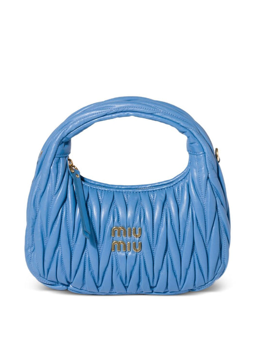 Wander matelassé nappa leather tote bag 5BC125 V OOY AN88F0V98 MIU MIU 