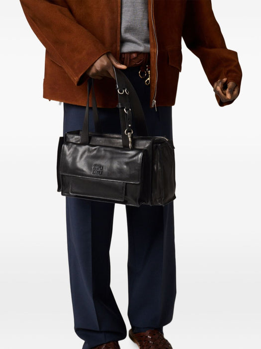 Utilitaire pocket-detail tote bag 5BG335 V POO 2G7QF0002 MIU MIU 